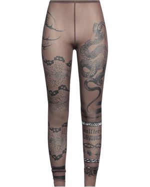 Jean Paul Gaultier X Knwls Leggings - Grigio