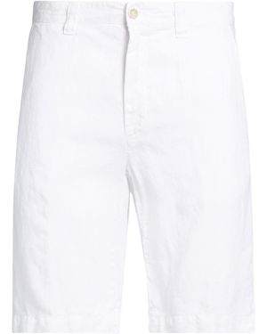 120% Lino Shorts & Bermuda Shorts - White