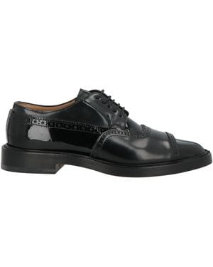 Maison Margiela Lace-Up Shoes Leather - Black