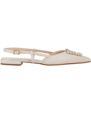 EMMELINE Ballet Flats Leather - Natural