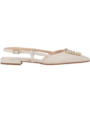 EMMELINE Ballet Flats Leather - Natural
