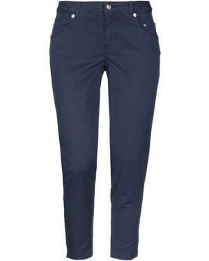 Siviglia Cropped Pants - Blue