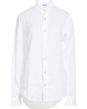 Eleventy Platinum Shirt Linen - White