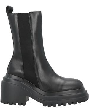 Maje Ankle Boots Leather - Black