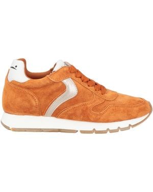 Voile Blanche Sneakers Leather - Orange