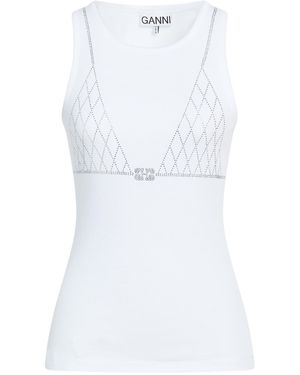 Ganni Top - White