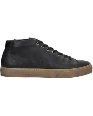 Exton Sneakers Soft Leather - Black