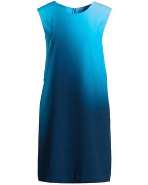 Ermanno Scervino Mini Dress Viscose - Blue