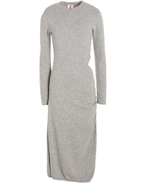 Kontatto Light Midi Dress Polyamide, Merino Wool, Viscose, Cashmere - Black