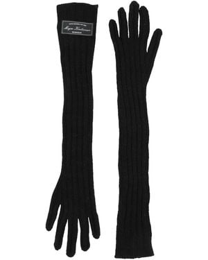 MSGM Gloves Wool, Polyamide - Black