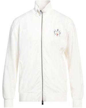 Cooperativa Pescatori Posillipo Sweatshirt Cotton, Elastane - White