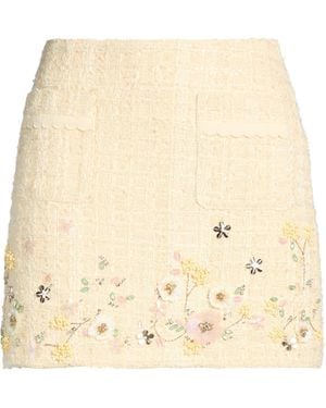 Elisabetta Franchi Mini-Jupe - Neutre