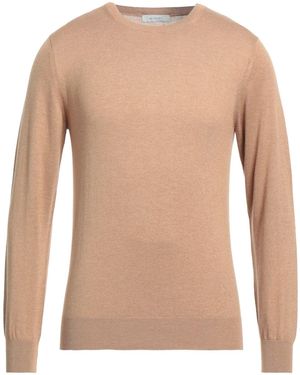 Diktat Camel Sweater Silk, Cashmere - Natural