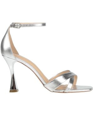 Miss Unique Sandals Leather - White