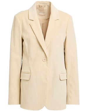 Momoní Ivory Blazer Cotton, Modal, Elastane - Natural