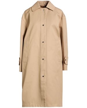 Moorer Overcoat & Trench Coat Polyester, Cotton, Polyurethane - Natural