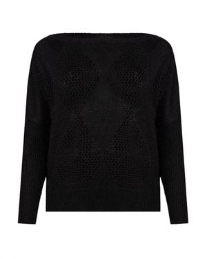 Dixie Sweater Acrylic, Polyamide, Mohair Wool, Wool - Black