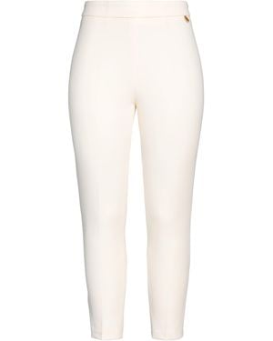 Toy G. Ivory Trousers Polyester, Elastane - White