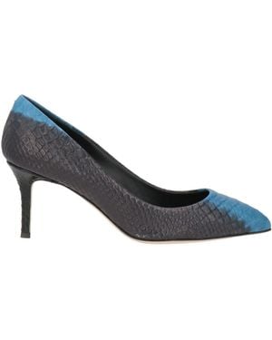 Giuseppe Zanotti Midnight Pumps Leather - Blue