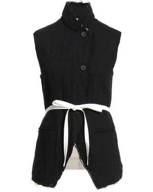 Nostrasantissima Tailored Vest Wool - Black