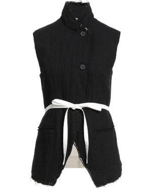 Nostrasantissima Tailored Vest Wool - Black