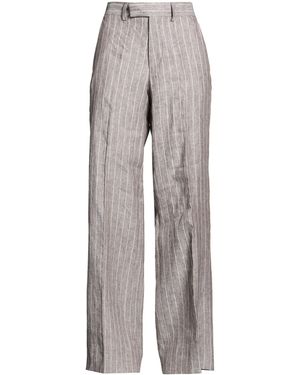 BRERAS Milano Pants Linen - Gray