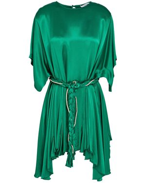 Odi Et Amo Mini Dress Viscose - Green