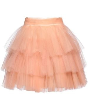 Pinko Mini Skirt Polyester - Pink