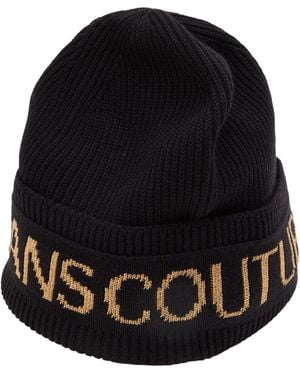 Versace Jeans Couture Hat Wool, Acrylic - Black