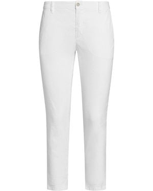 120% Lino Trouser - White