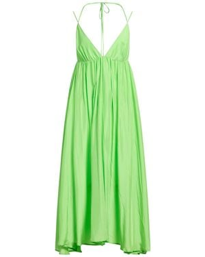 Jucca Maxi Dress Silk - Green