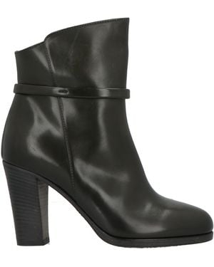 Pantanetti Ankle Boots Leather - Black