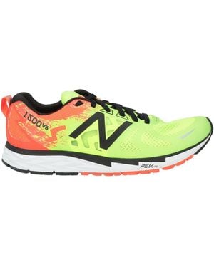 New Balance Pastel Sneakers Textile Fibers - Green