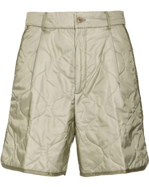 Dries Van Noten Shorts & Bermuda Shorts Polyamide, Polyester - Gray