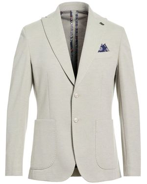 Bob Light Blazer Polyester, Viscose - White