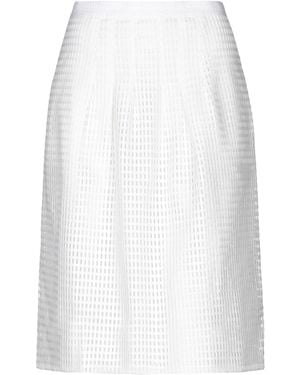 Paul Smith Midi Skirt Polyester - White