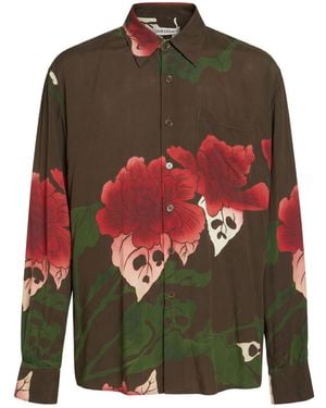 Our Legacy Shirt Rayon - Green