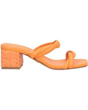 Rodo Sandals Leather - Orange