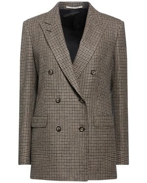 Tagliatore Khaki Blazer Virgin Wool - Brown