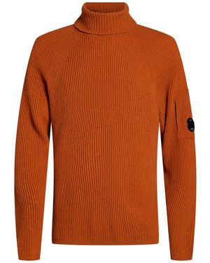 C.P. Company Rollkragenpullover - Orange