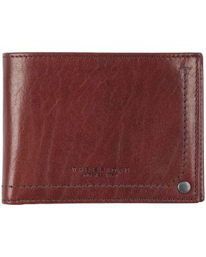 The Bridge Wallet Cow Leather - Red