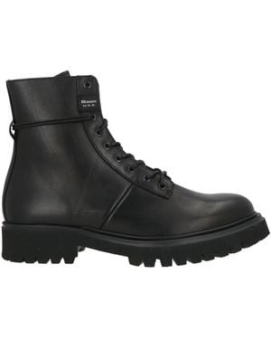 Blauer Ankle Boots Leather - Black