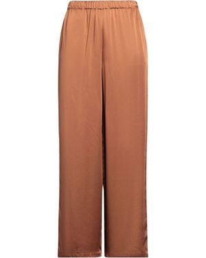 Pomandère Camel Pants Acetate, Viscose - Brown