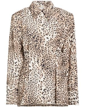 Gestuz Sand Shirt Recycled Polyester, Elastane - White