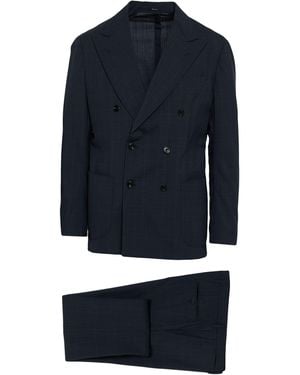 Sartorio Napoli Suit Virgin Wool, Elastane - Blue