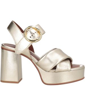 See By Chloé Sandals Leather - Natural