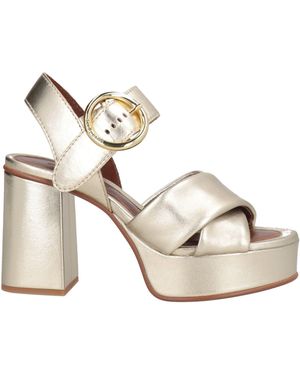 See By Chloé Sandals Leather - Natural