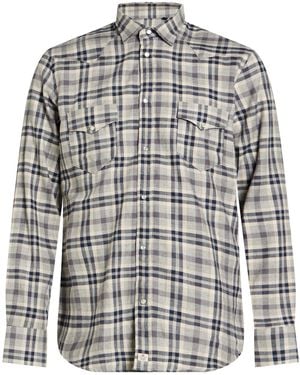 Sonrisa Shirt Cotton, Wool - Gray