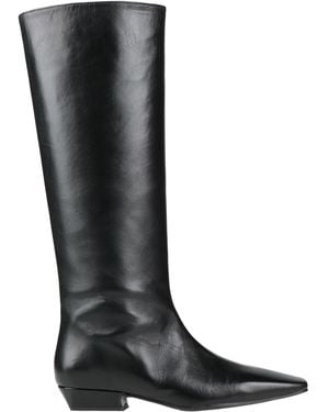 J.A.P. JOSE ANTONIO PEREIRA Boot Leather - Black