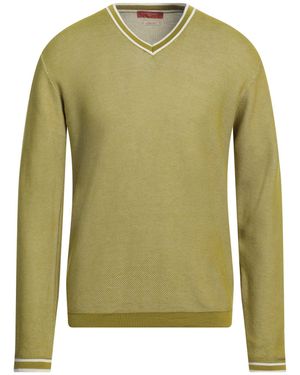 Daniele Fiesoli Lime Jumper Cotton - Green